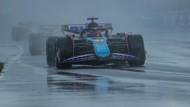 Esteban Ocon, en el Gran Premio de Canadá (Foto: Cordon Press).