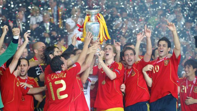 España celebra la Eurocopa 2008 en Viena (Foto: Cordon Press)