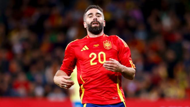 Daniel Carvajal en la Selección Española (Europa Press).