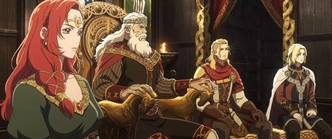 Hèra y el Rey Helm en El Señor de los Anillos: la Guerra de los Rohirrim