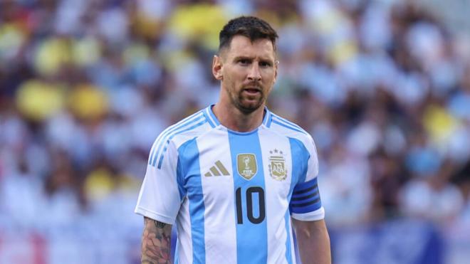 Leo Messi durante un partido con Argentina (Fuente: Cordon Press)