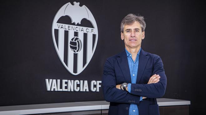 Miguel Ángel Corona, director deportivo del Valencia CF (Foto: VCF).