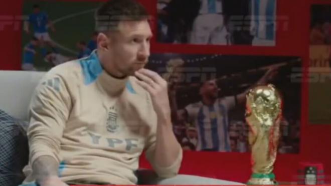 Leo Messi responde a Mbappé en una entrevista (ESPN)