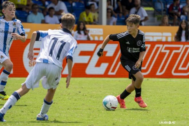 Benja Suárez, en LALIGA FC Futures de Orlando (Foto: LALIGA).