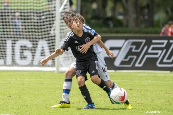 Thiago Messi, en LALIGA FC Futures de Orlando (Foto: LALIGA).