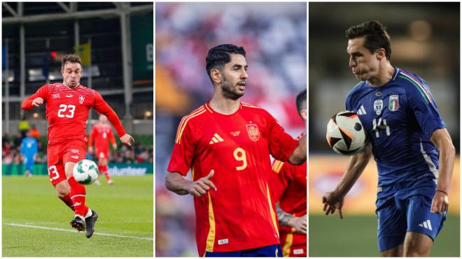 Las Selecciones de Suiza, de España e Italia arrancan su participación en la Eurocopa este sábad