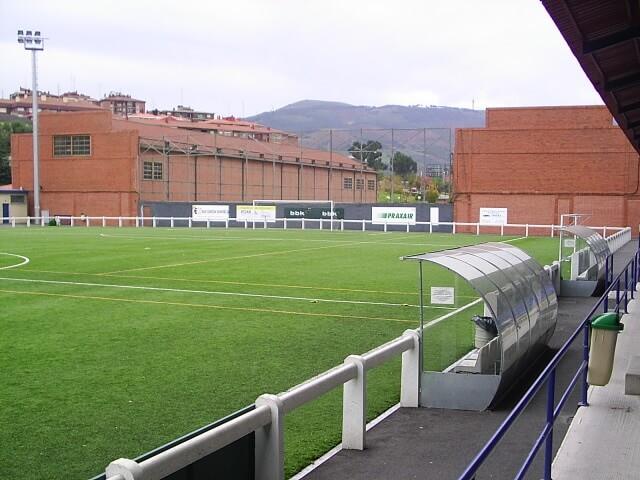 Serralta, campo del Sporting de Lutxana.