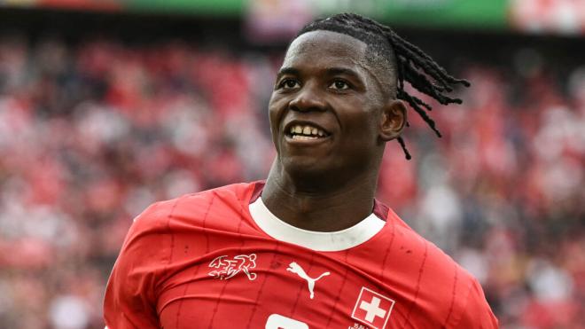 Embolo consiguió volver con gol en Suiza en la Eurocopa 2024 (foto: Cordon Press).