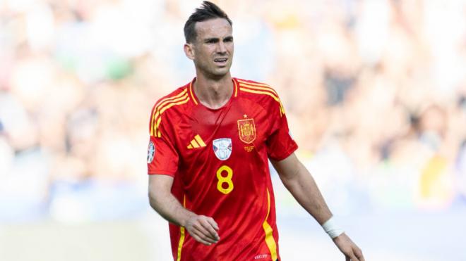 Fabian Ruiz, durante el España-Croacia de la Eurocopa 2024 (foto: Cordon Press).