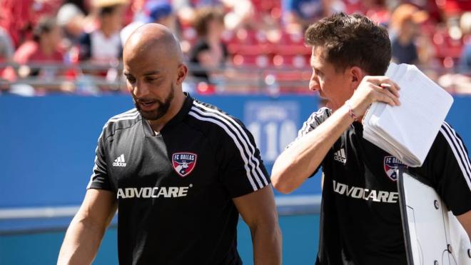 Peter Luccin, durante un partido del Dallas (Foto: FC Dallas).