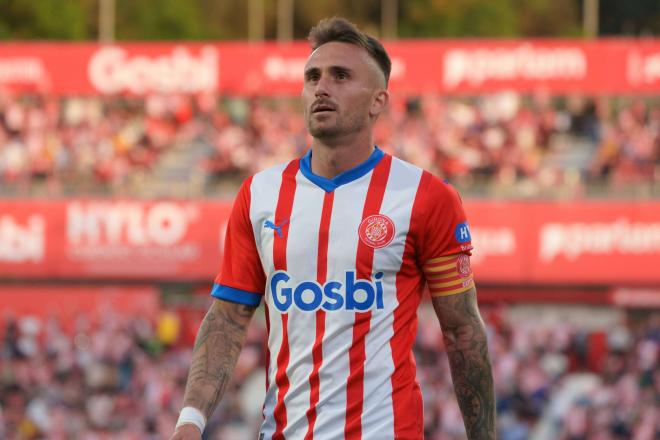 Aleix García, en un partido del Girona (FOTO: Cordón Press).