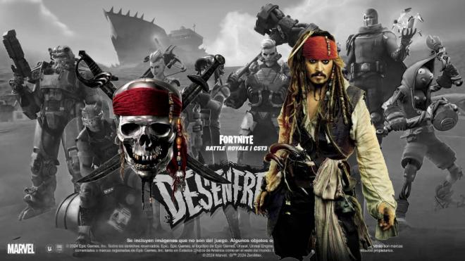 Piratas del Caribe, la nueva colaboración de Fortnite