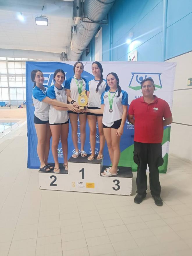 Campeonato de Andalucía de natación artística.