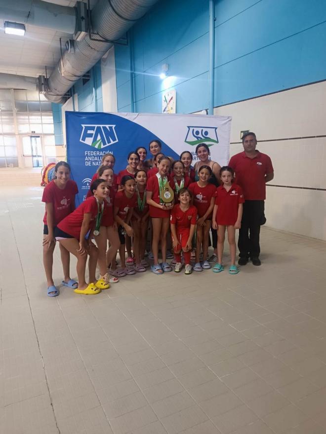 Campeonato de Andalucía de natación artística.