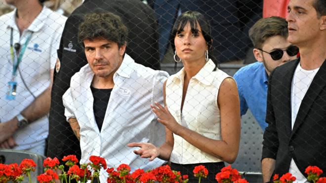 Aitana en un partido del Mutua Madrid Open de Alcaraz (Europa Press)