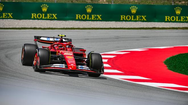 Carlos Sainz, en el Gran Premio de España (Foto: Cordon Press).