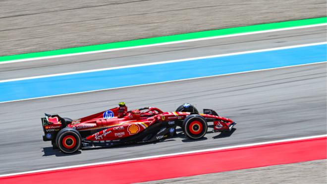 Carlos Sainz, en el Gran Premio de España (Foto: Cordon Press).