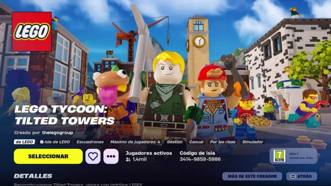 El regreso de Pisos Picados, a través de LEGO Fortnite