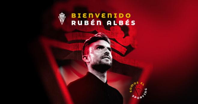 Rubén Albés, nuevo entrenador del Real Sporting. (Foto: Real Sporting)
