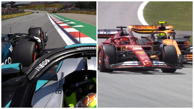 Los diferentes piques en la FP3 del Gran Premio de España