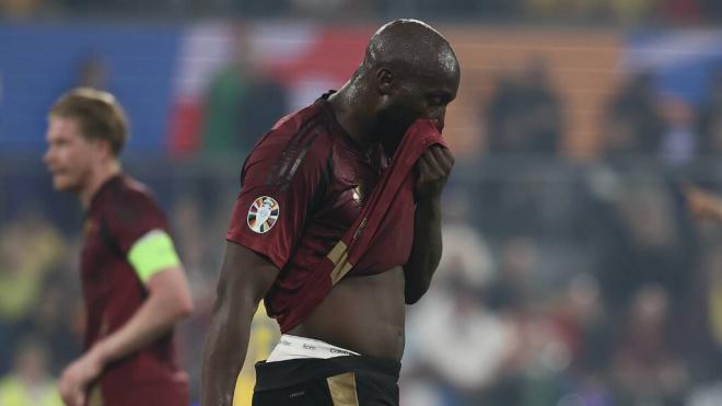 Romelu Lukaku durante el partido ante Rumanía (Fuente: Cordon Press)