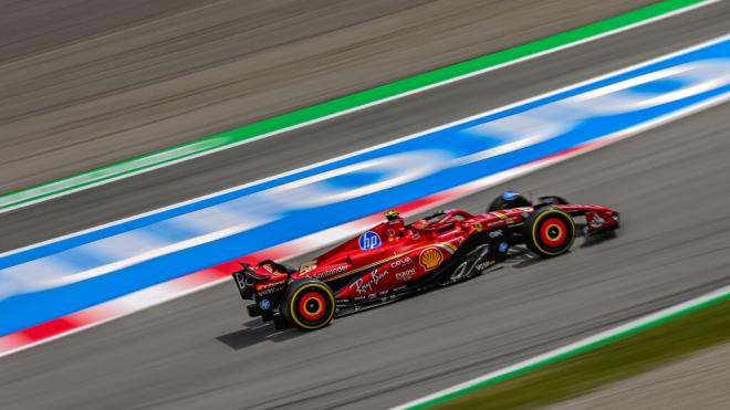 Carlos Sainz, en el Gran Premio de España (Foto: Cordon Press).