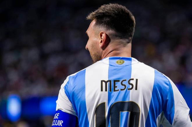 Leo Messi jugando con la Selección Argentina en la Copa América (Cordon Press)