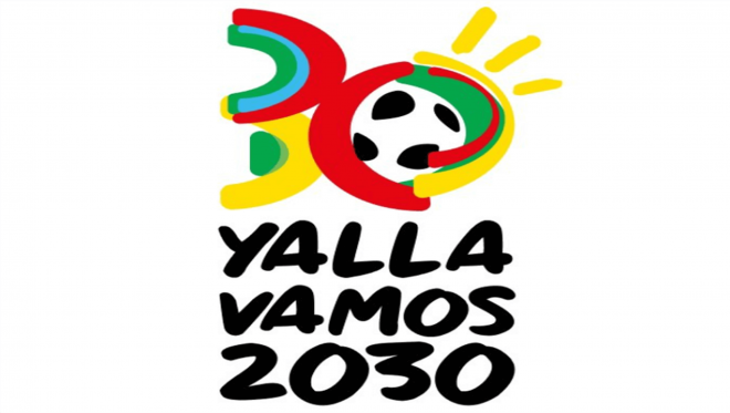 Logo oficial Mundial 2030