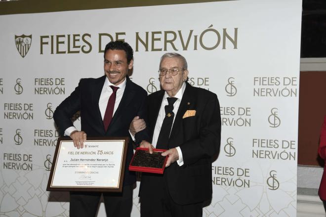 Julián Hernández Naranjo, en Fieles de Nervión (Foto: Kiko Hurtado).