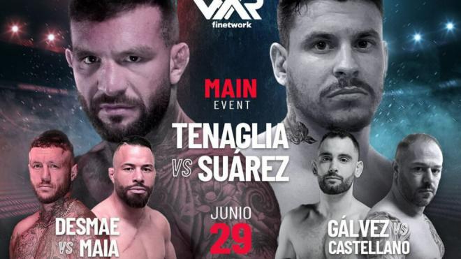 Cartel del WAR MMA Alicante