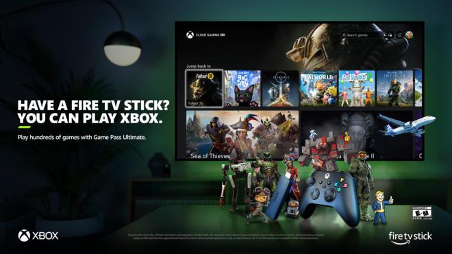 Xbox Cloud Gaming en Amazon FireTV