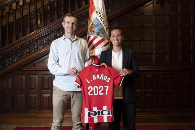Leire Baños ha firmado con el Athletic Club hasta 2027 (Foto: Athletic Club).