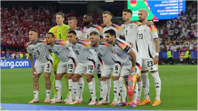 El once de Alemania ante Dinamarca (Cordon Press)