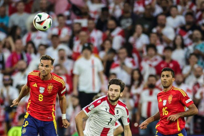 Fabián Ruiz, goleador ante Georgia (Foto: Cordon Press)