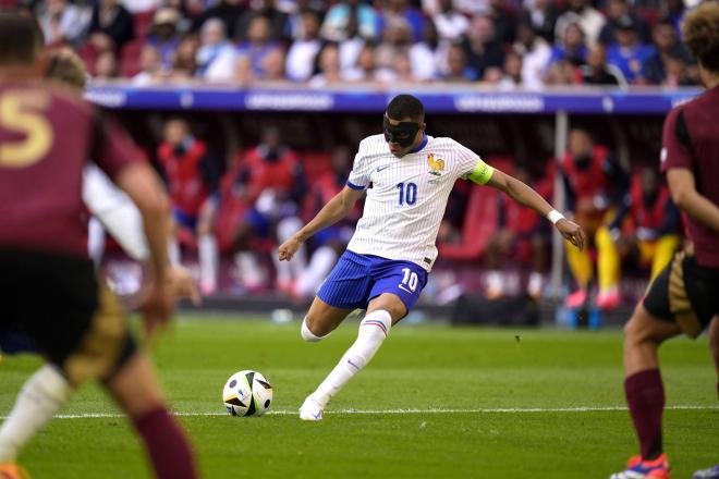 Mbappé en el partido ante Bélgica (Cordon Press)