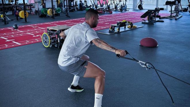 Suso vuelve a los entrenamientos (Foto: Instagram).