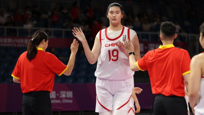 Zhang Ziyu, en la Copa de Asia femenina U18 (RR.SS)