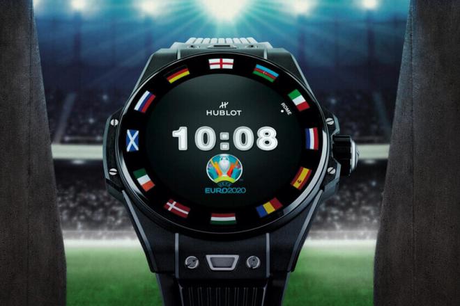 El reloj de los árbitros en la Eurocopa 2024 (Hublot)