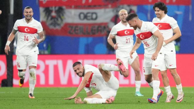 Austria-Turquía, durante la Eurocopa 2024 (foto: Cordon Press).
