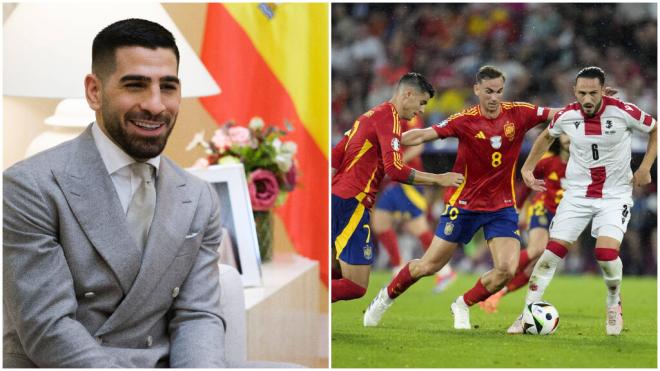 Ilia Topuria, orgulloso de Georgia y España en la Eurocopa 2024 (Fotos: Cordon Press)