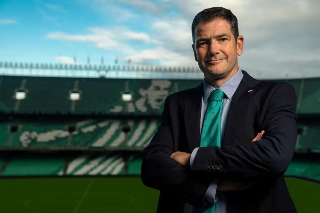 Ramón Alarcón, CEO del Real Betis que está conduciendo la nueva venta del baloncesto.