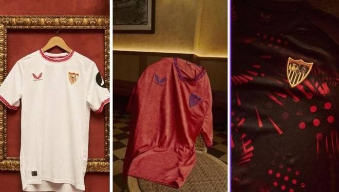 Camisetas del Sevilla FC (foto: SFC).