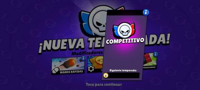 Nueva temporada del Competitivo en Brawl Stars