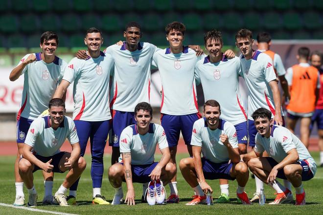 Cristhian Mosquera y Diego López preparan los JJOO (Foto: sefutbol).