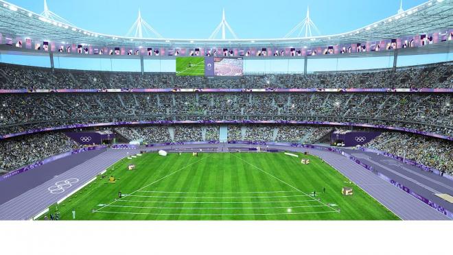 Estadio de Francia será sede en los Juegos Olímpicos de París 2024.