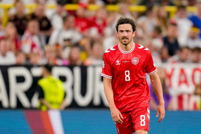 Thomas Delaney, durante la EURO (Foto: Cordon Press).