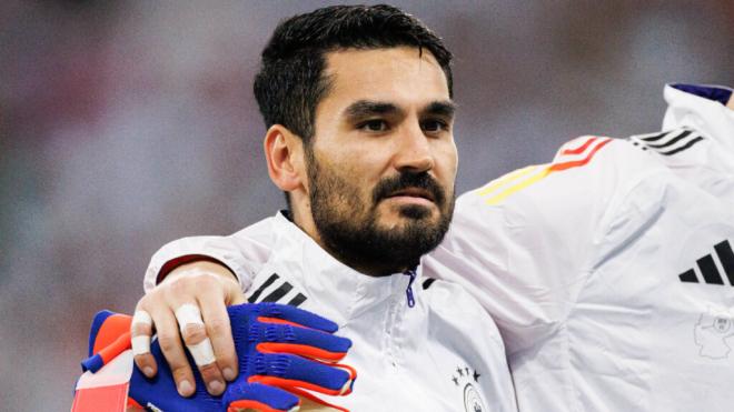 Illkay Gündogan antes del último partido de la Eurocopa 2024 (Cordon Press)