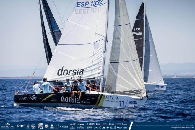 El Pinto Tercero lidera el Europeo ORC SportBoat del Trofeo de la Reina