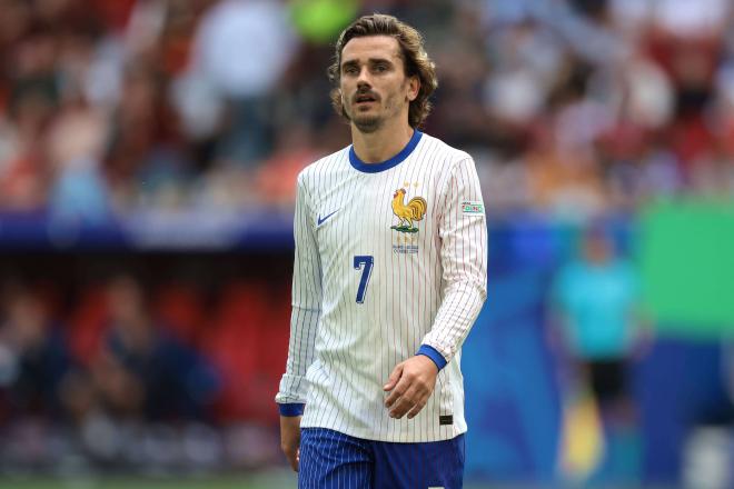 Antoine Griezmann, durante la Eurocopa con Francia (Foto: Cordon Press).