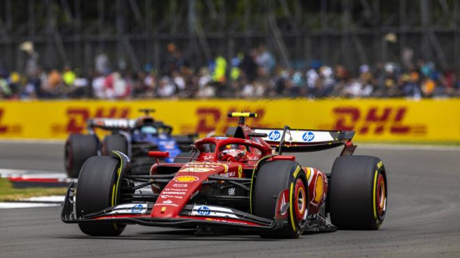 Carlos Sainz, en el GP de Alemania (Foto: Cordon Press).